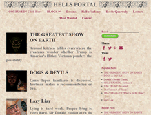Tablet Screenshot of hellsportal.com